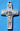 LARGE - Good Shepherd Cross (C-63)