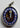 Our Lady of Lourdes - Murano Style - Medal (M-198)