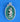 St. Christopher Green Enamel Medal (M-220)